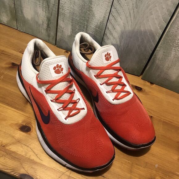 Nike Free Trainer V2 Shoes Men's 14 Week Zero "Clemson Tigers" AA0881-803 - Picture 2 of 13